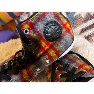 Converse x Woolrich Chuck Taylor All Star Hi Casino Yellow White